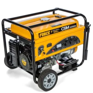 Gerador de Energia à Gasolina 9KVA 4T Partida Elétrica com Rodas GM 8000E Bivolt CSM