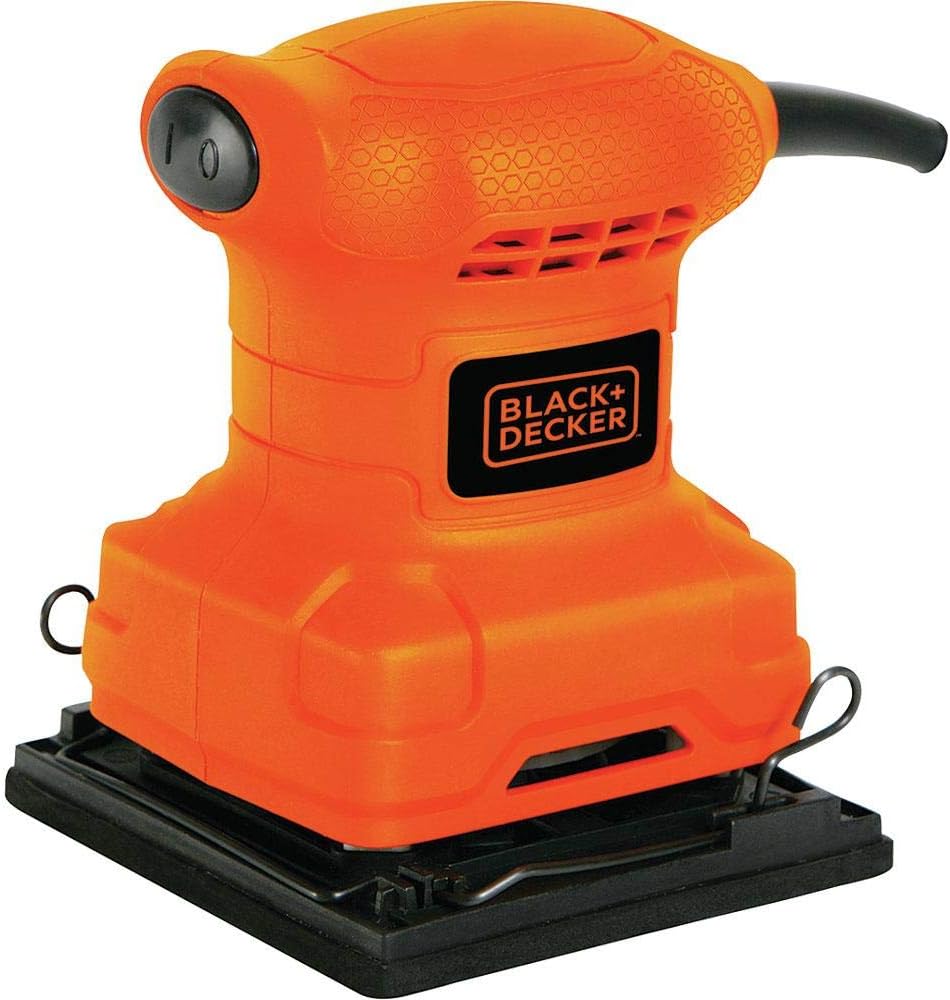 BLACK+DECKER Lixadeira Orbital, Potência de 200W, SB200, 110V