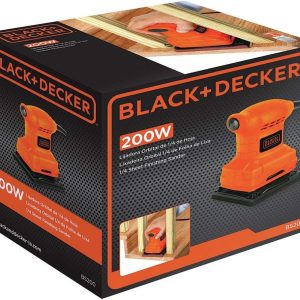 Alternative view of BLACK+DECKER Lixadeira Orbital, Potência de 200W, SB200, 110V
