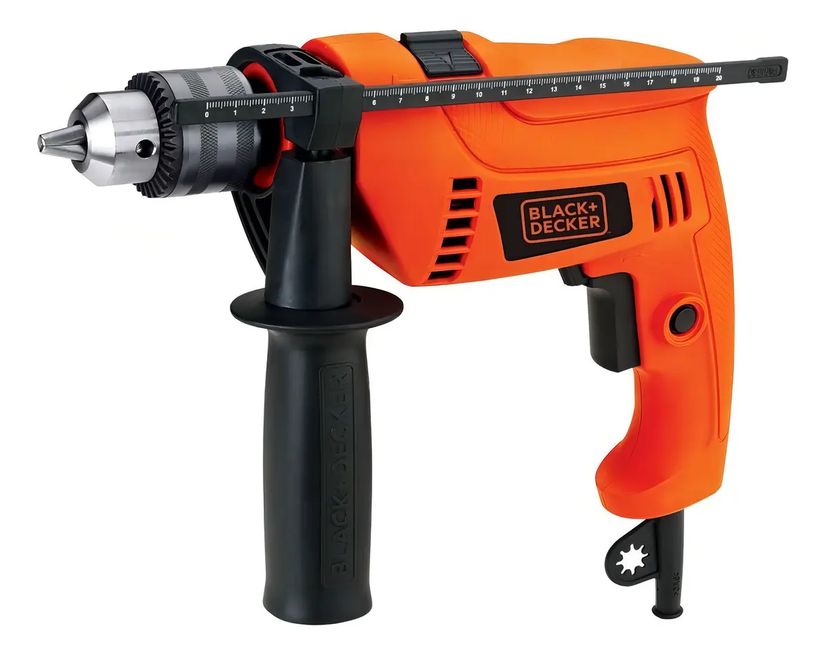 Furadeira de Impacto Black+Decker HD555