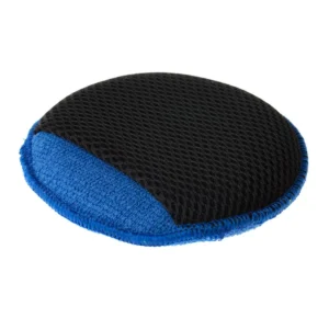 APLICADOR REDONDO DE MICROFIBRA AZUL E PRETO - DETAILER