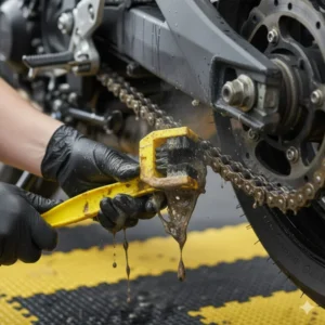 Alternative view of DETAILER ESCOVA LIMPA CORRENTE MOTO E BIKE