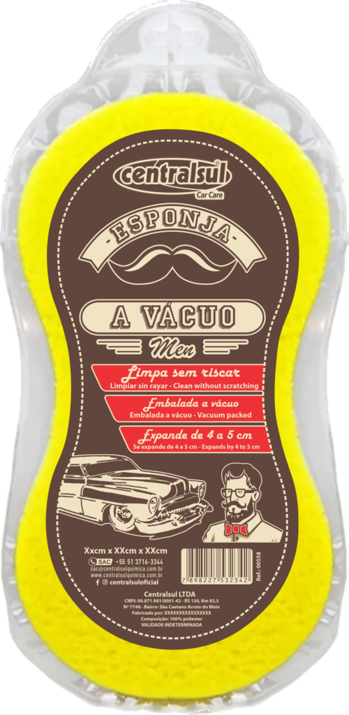 Esponja Mágica a Vácuo