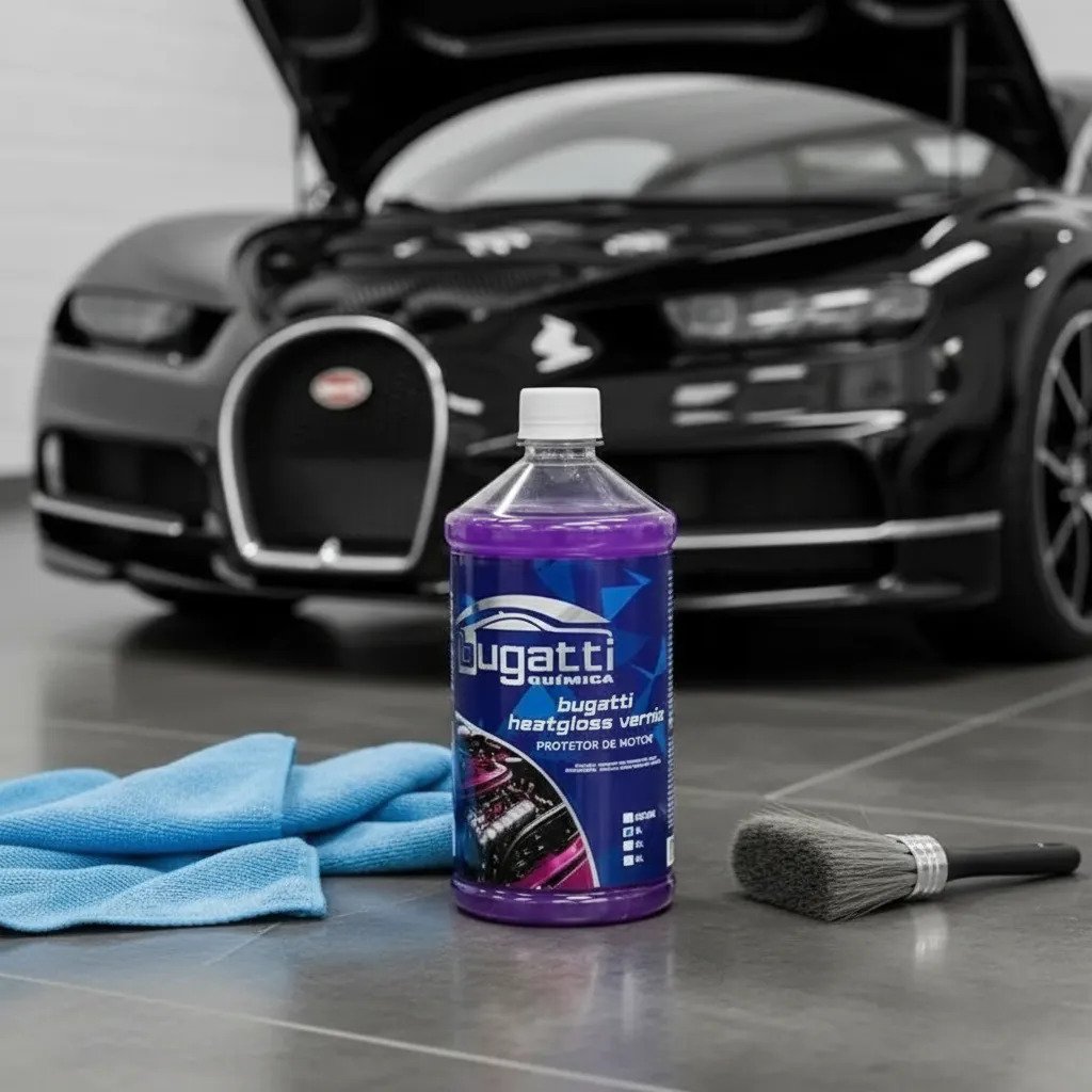 verniz De Motor Filme De Proteção Para Motores Bugatti 1lts - Imagem 3