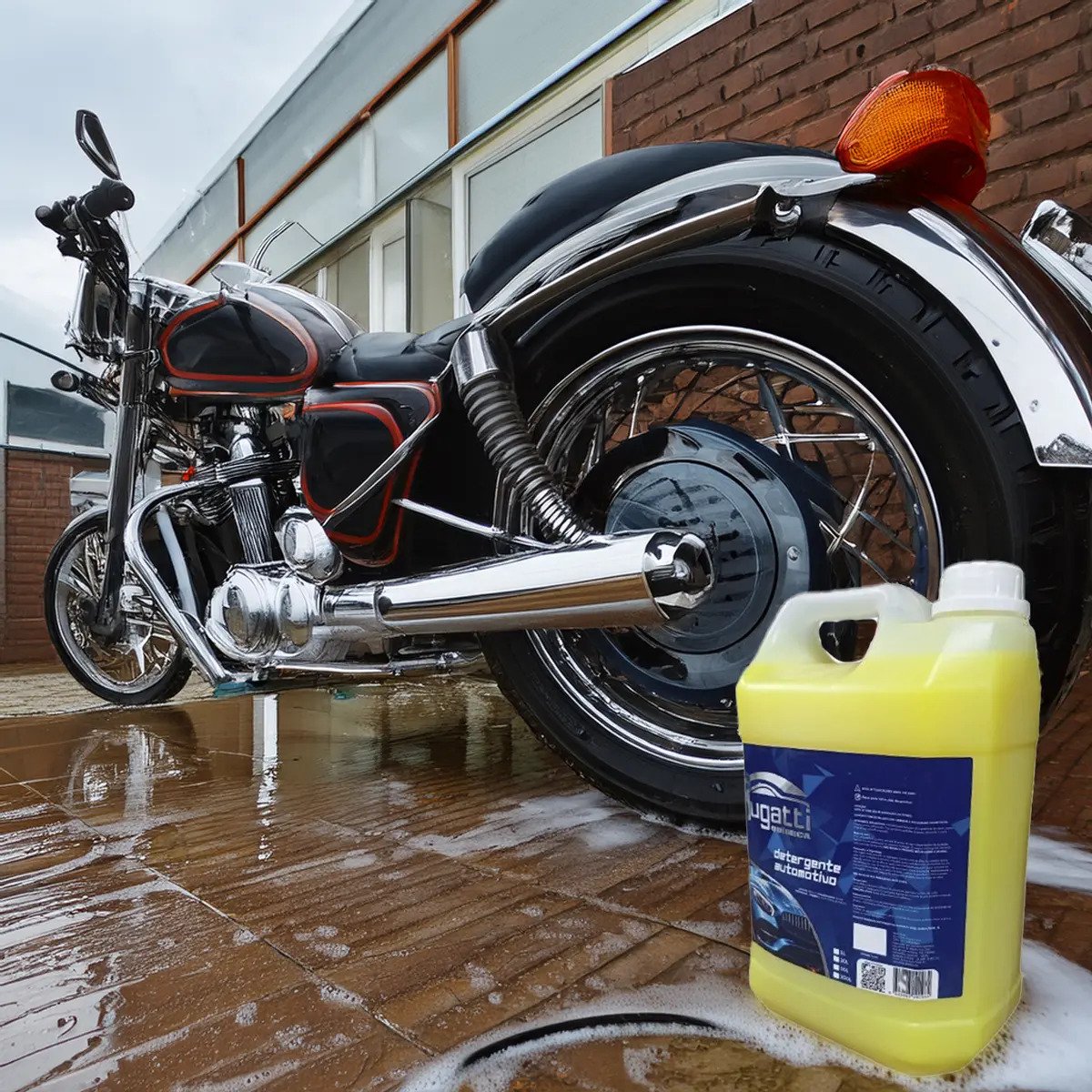 Shampoo Automotivo Bugatti 5L Limpeza o Para Carros - Imagem 3