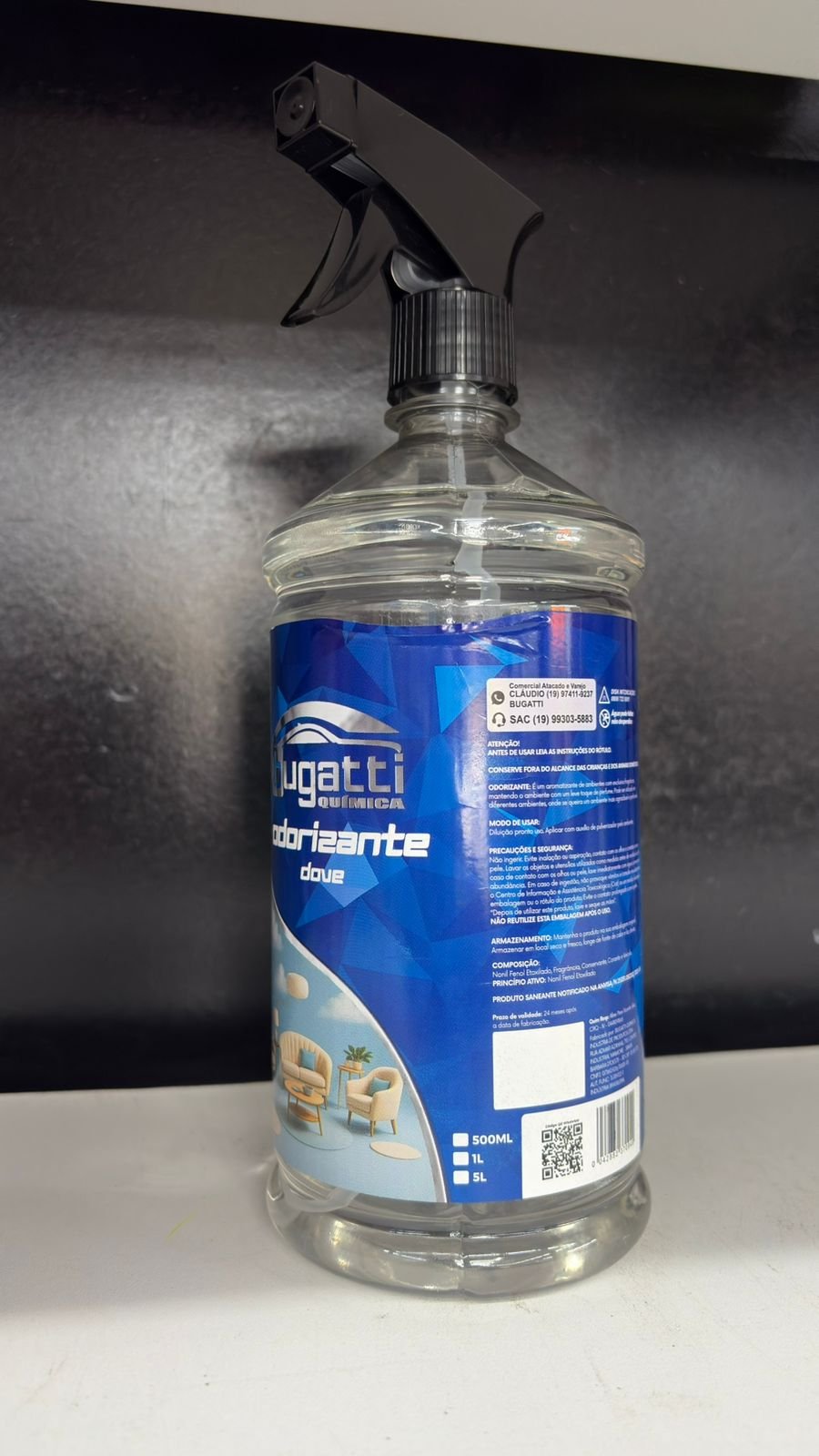 Aromatizante Cheirinho Odorizador Automotivo 1l - Imagem 4