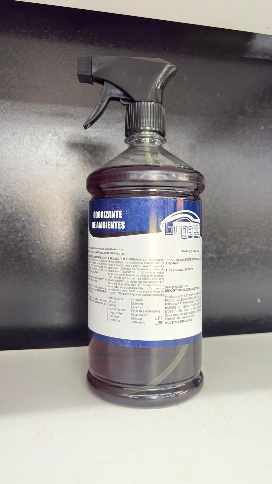 Aromatizante Cheirinho Odorizador Automotivo 1l - Imagem 8