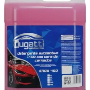 Lava Auto Com Cera Concentrado 5l 1/400 Bugatti Quimica