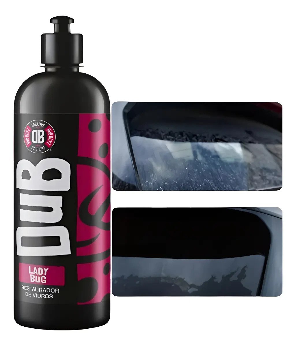 Lady Bug 500ml Restaurador De Vidros Removedor Chuva Acida - Imagem 2