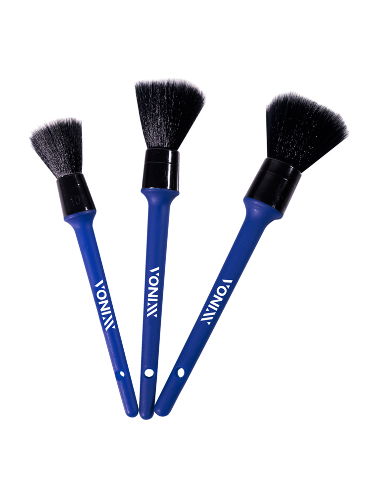 KIT DE PINCÉIS PARA DETALHAMENTO AUTOMOTIVO ULTRA MACIOS