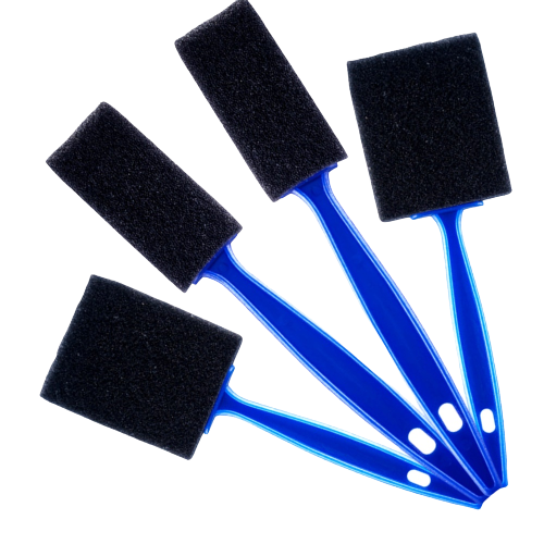 KIT DE PINCÉIS DE ESPUMA PARA DETALHAMENTO AUTOMOTIVO