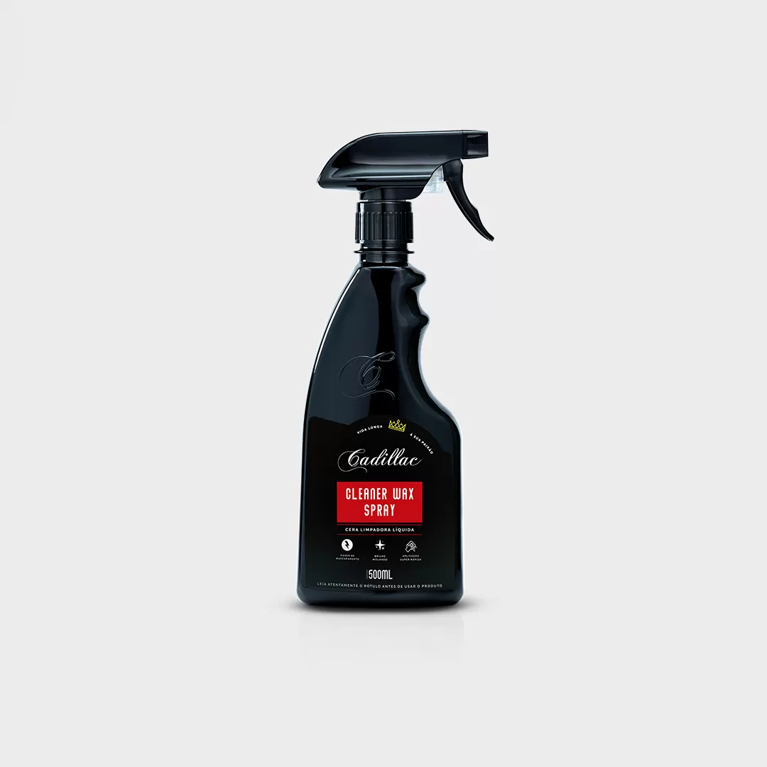 Cadillac Cleaner Wax Spray 500ml