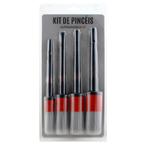 KIT DE PINCÉIS DE DETALHAMENTO