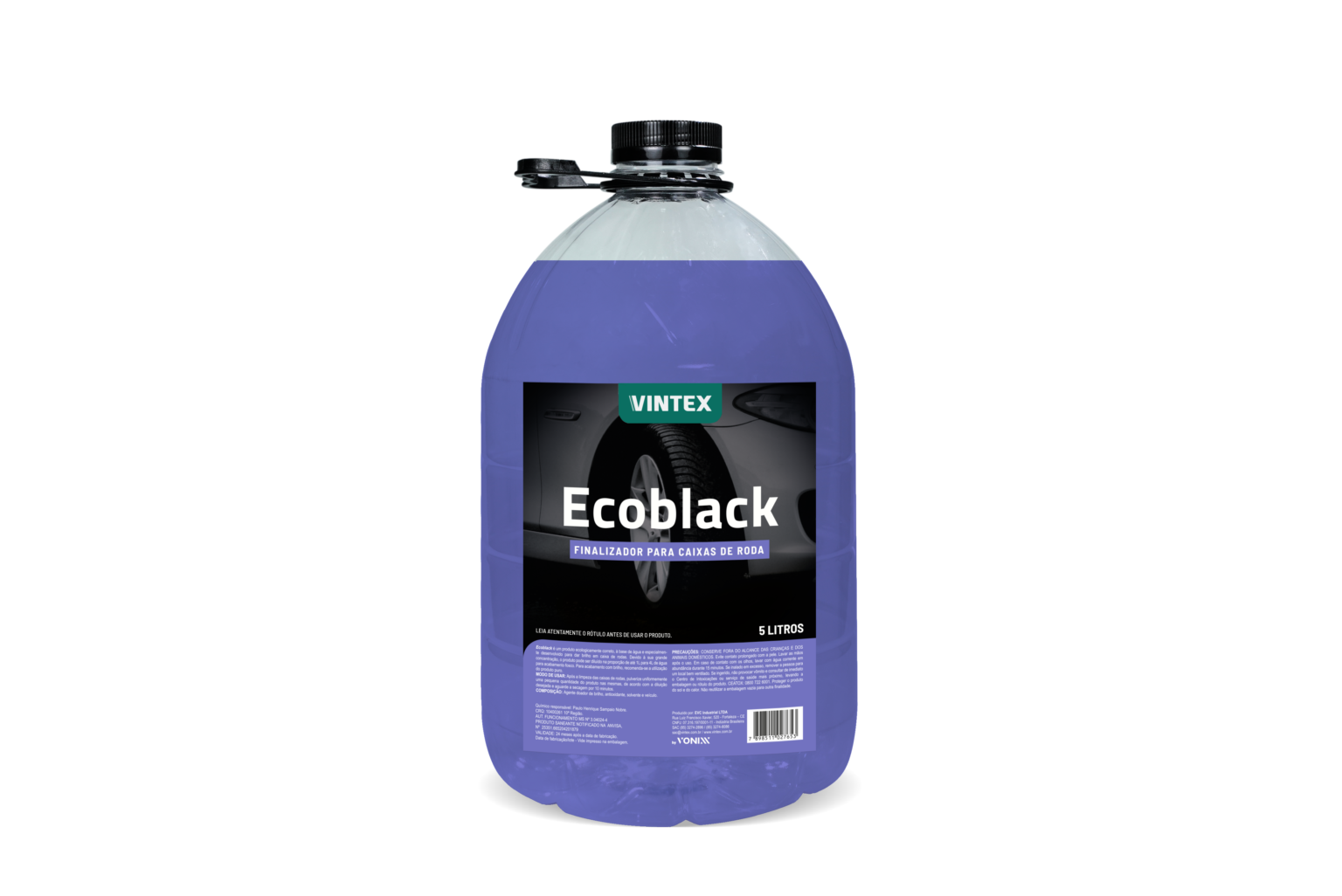 Ecoblack – Finalizador para caixas de roda 5L