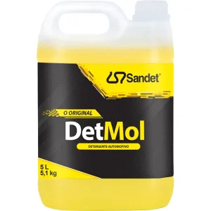 Detmol 5L Sandet Shampoo Automotivo Super Concentrado Det Mol