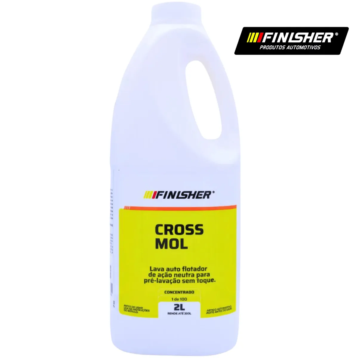 Cross Mol Finisher Shampoo Pré-Lavagem Limpeza Pesada 2L