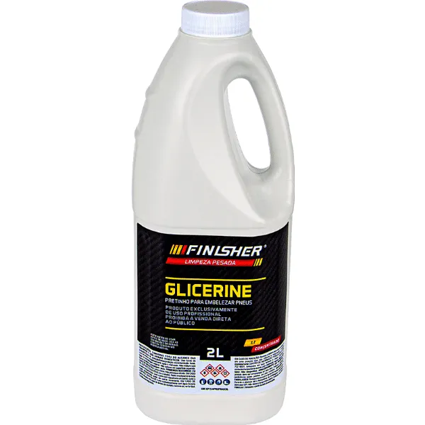Glicerine Pneu Pretinho Finisher 2L