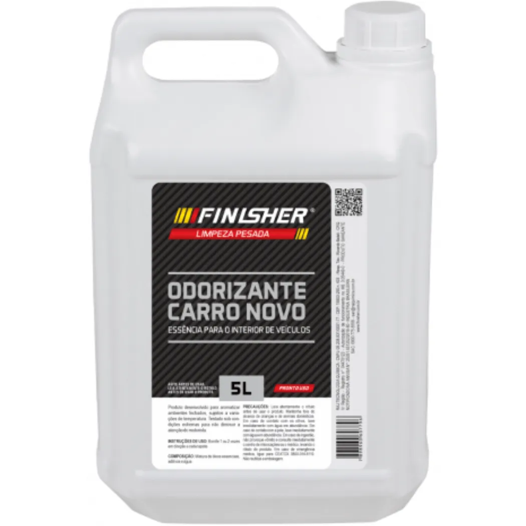 Cheirinho para Carro Odorizante Carro Novo Finisher 5L