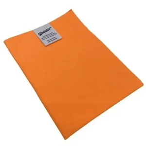 Toalha de Microfibra Para Vidros Suede 37x57cm Laranja