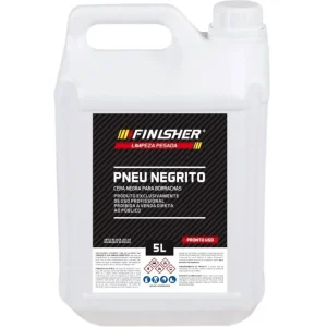 Pneu Negrito Pretinho Para Pneus E Borrachas Concentrado Finisher Galão 5L