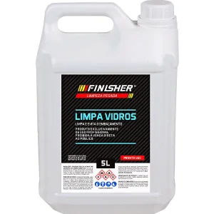 Limpa Vidros Espelhos Anti-embaçante Finisher 5L