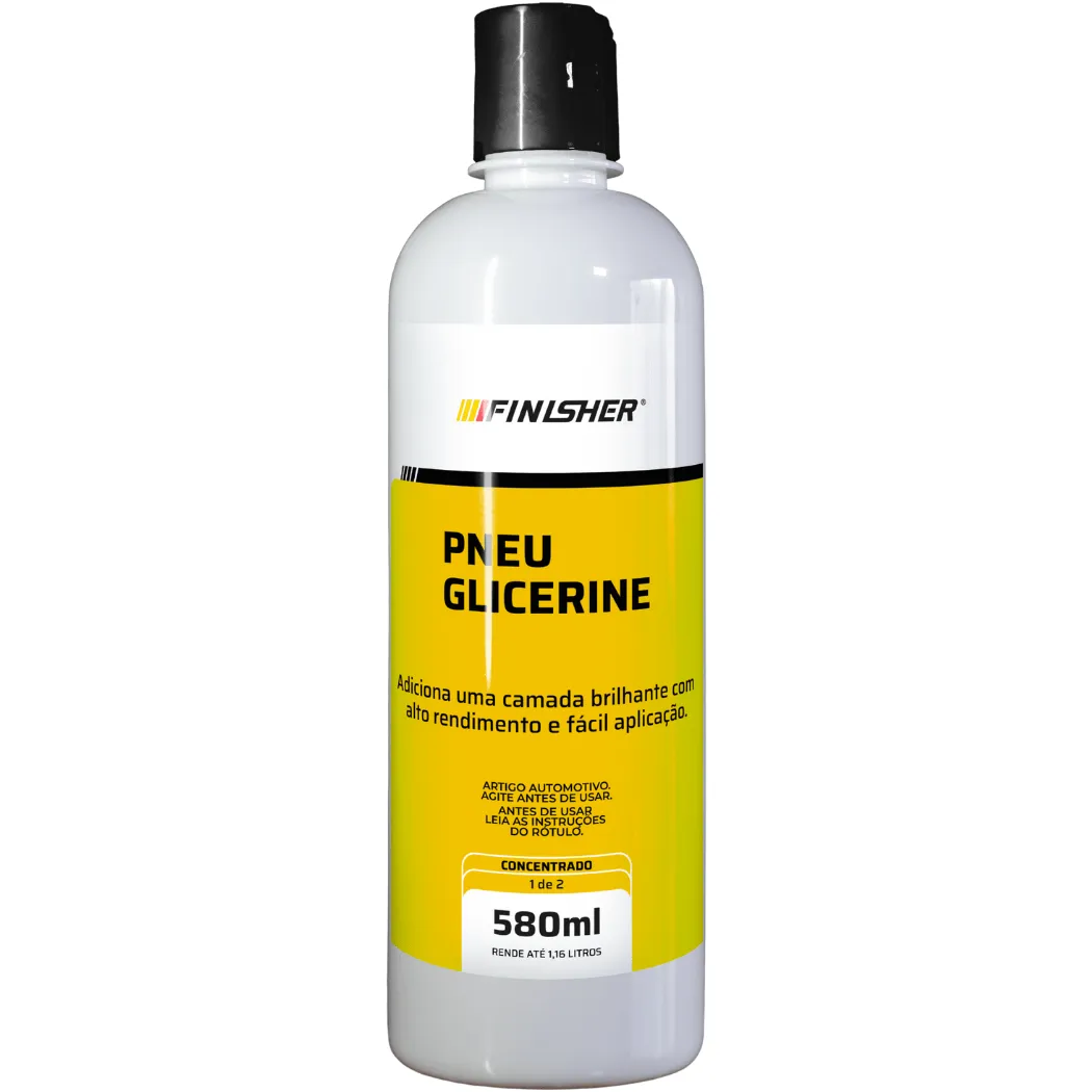 Pneus Glicerine 580ml Finisher Brilho Clássico e Máxima Economia