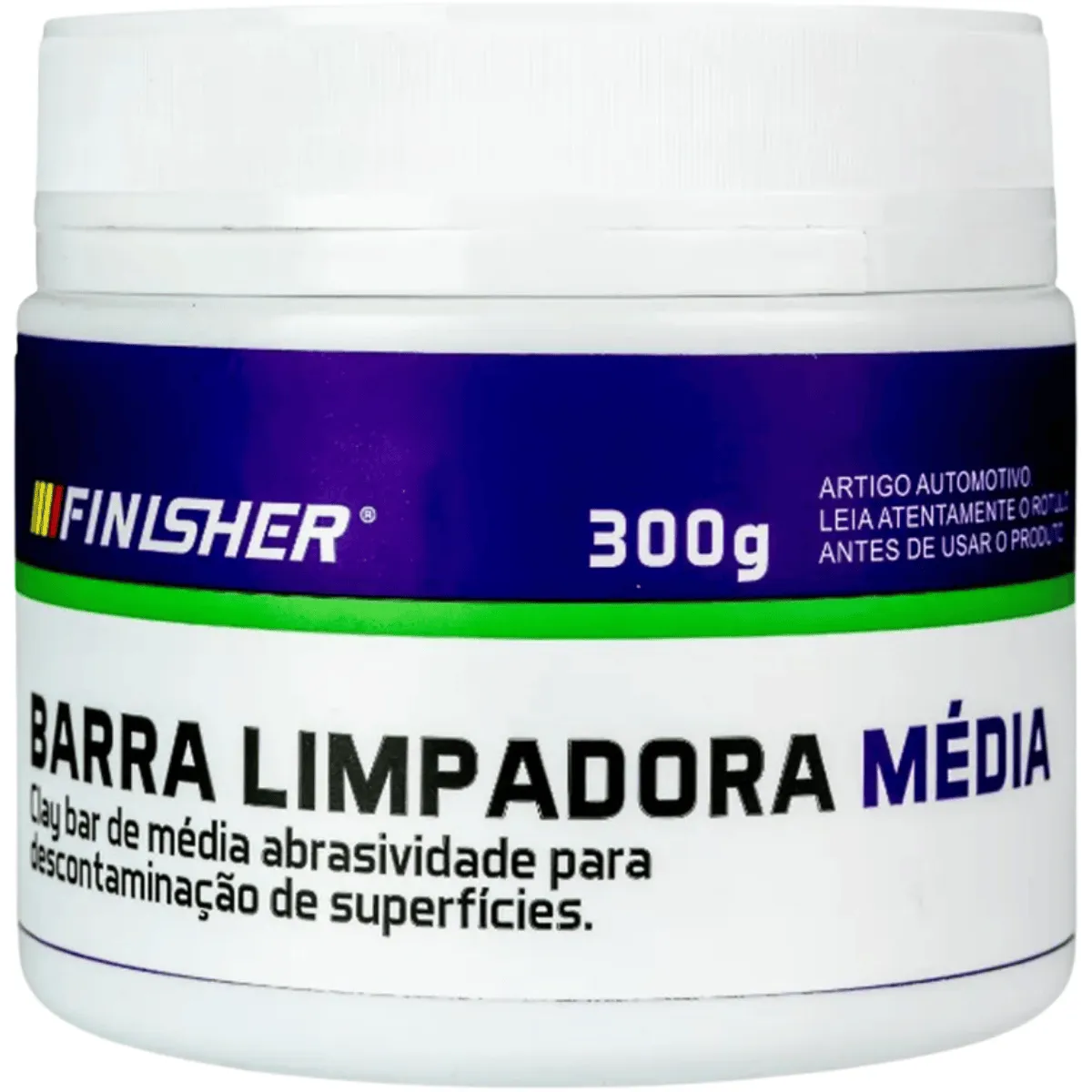 Barra Media Limpadora Clay Bar 300g