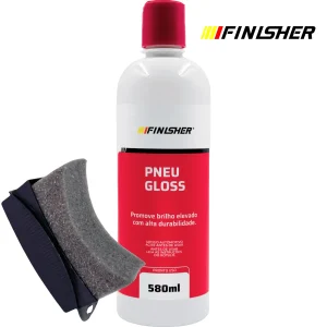 Pretinho Pneu Gloss Finisher Selante para Pneus Brilho Molhado 580ml