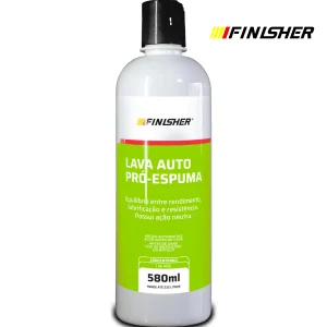 Lava Autos Pró-Espuma Finisher Shampoo Concentrado Neutro 580ml