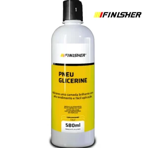 Glicerine Finisher Pneu Glicerina 580ml Pretinho para Pneu