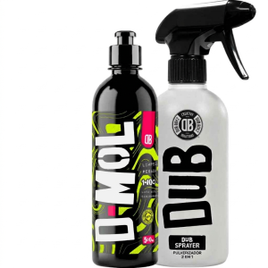 Kit Pulverizador Dub Sprayer e D-mol Desengraxante Pré-lavagem 500ml Espuma Aplicadora