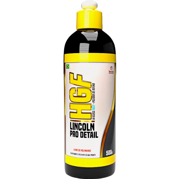 HGF Polidor de Refino com Lustro Hi Gloss Fast Lincoln 500g