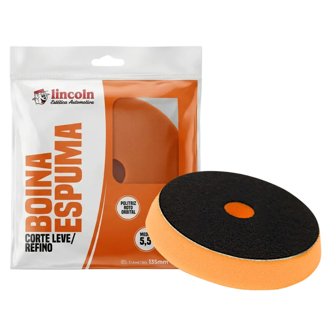 Boina SV Espuma - CORTE LEVE/REFINO - Laranja 5,5"