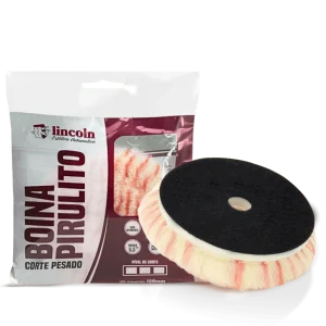 Boina para polimento Pirulito de Lã com interface CORTE PESADO 5,5''
