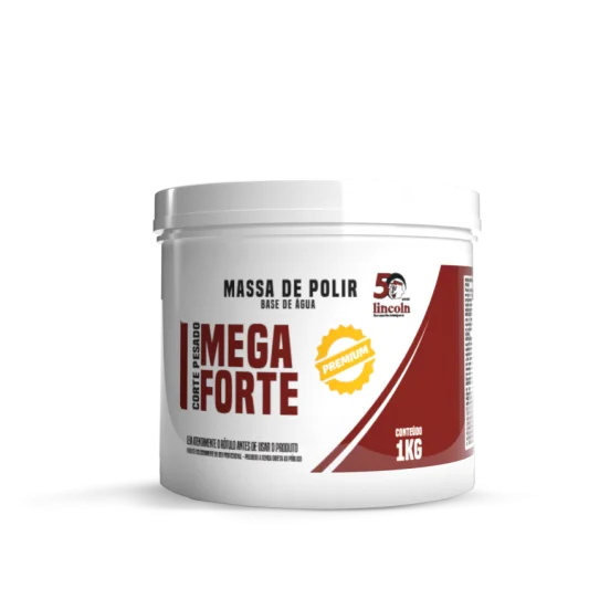 MASSA MEGA FORTE - NIVELADOR DE SUPERFÍCIE NA ETAPA DE CORTE PESADO (1Kg)