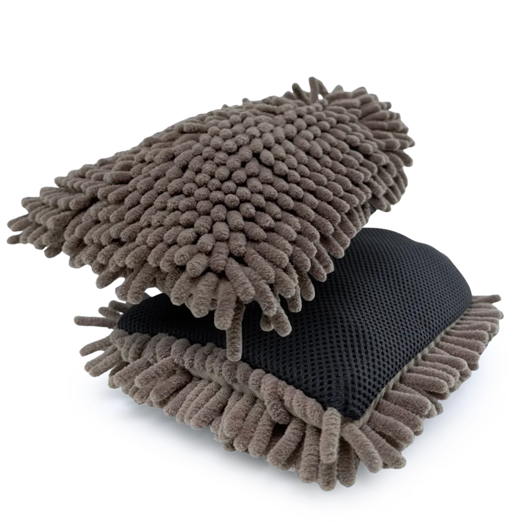 LUVA DE LAVAGEM CINZA PREMIUM TENTÁCULOS E REMOVEDOR DE INSETOS - 26X22CM