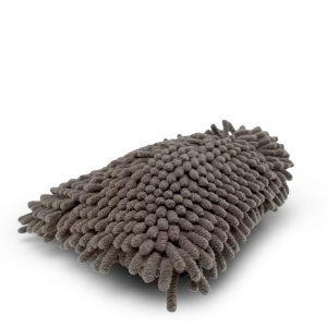LUVA DE LAVAGEM CINZA COM TENTÁCULOS - 26X22CM