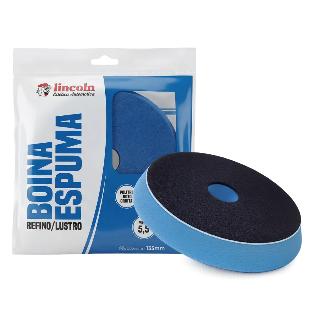 Boina de Espuma REFINO E LUSTRO - Azul 5,5" SV