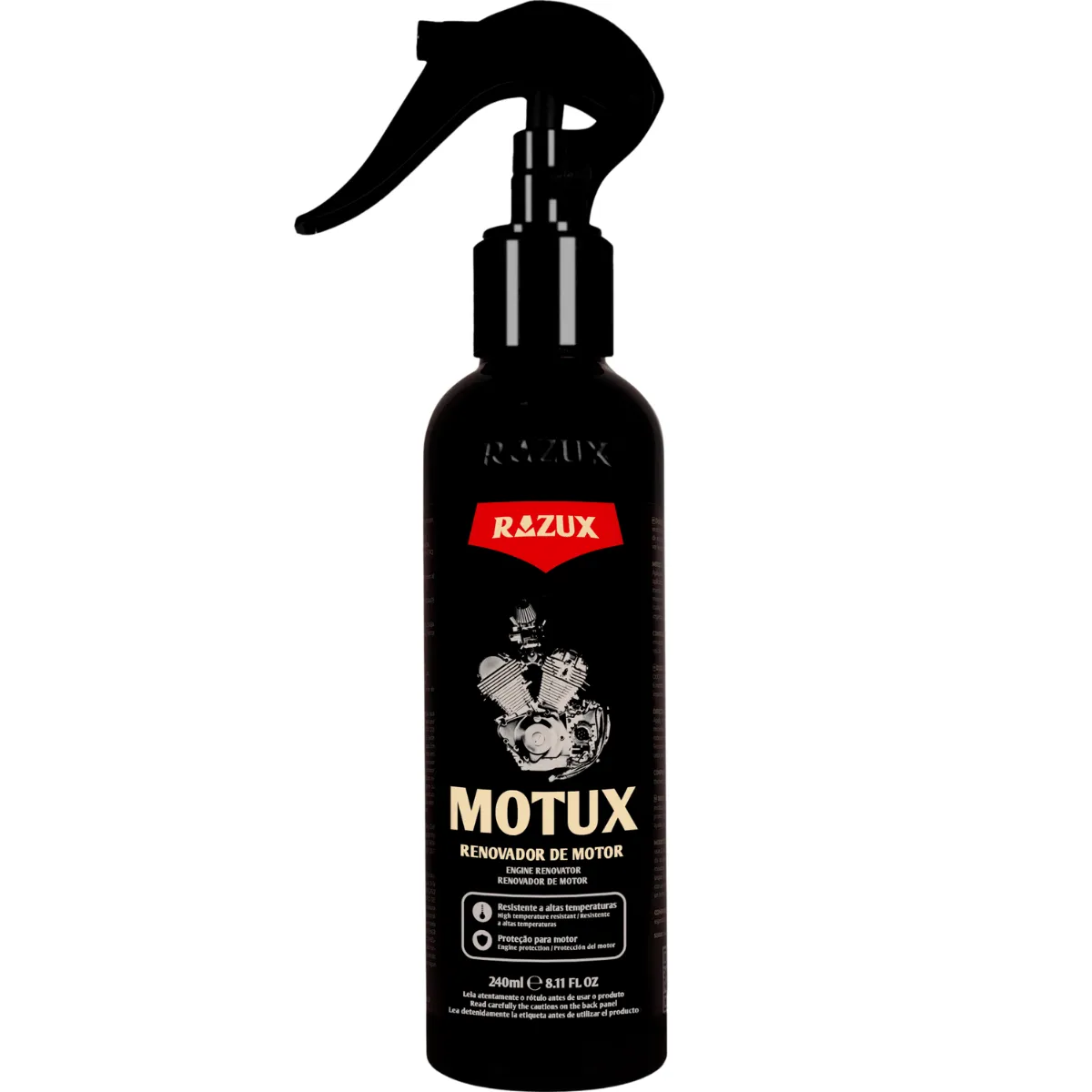 Motux Razux Renovador de Motor Verniz de Proteção 240ml