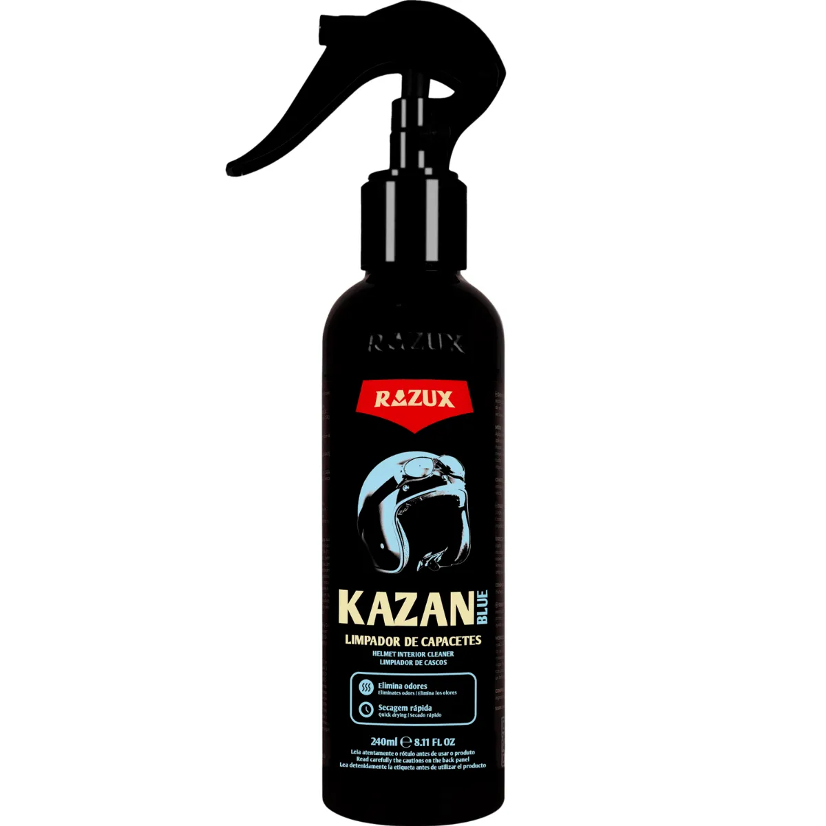Kazan Blue Razux Limpador de Capacete 240ml