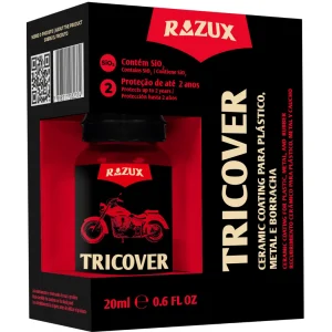 Tricover Razux Vitrificador para Plásticos Metal Borracha 20ml
