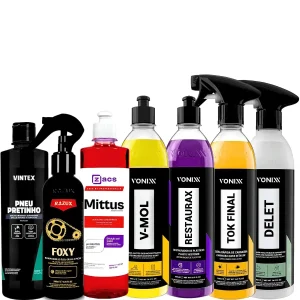 Kit Motoboy Lavagem Completa Detalhada