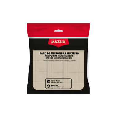 PANO MICROFIBRA MULTIUSO 30X30 260GSM S/ COSTURA