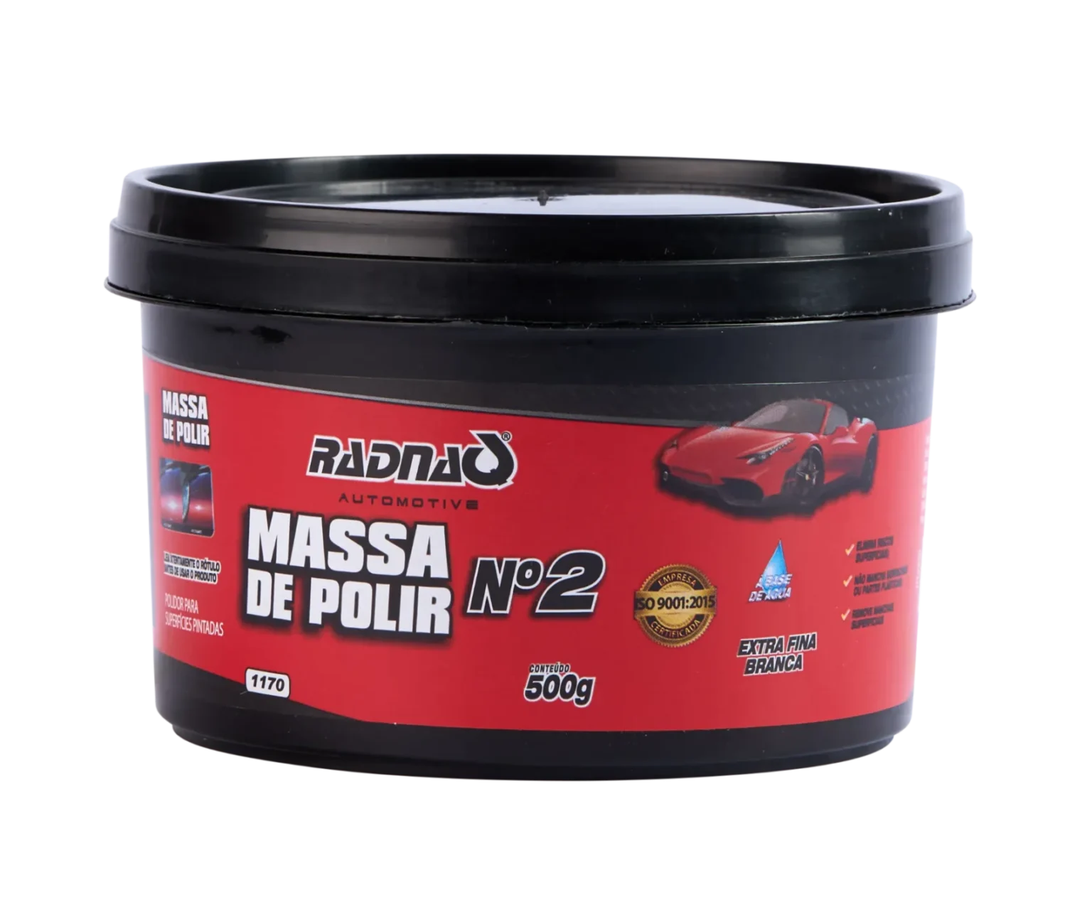 Massa de Polir Nº2 500g