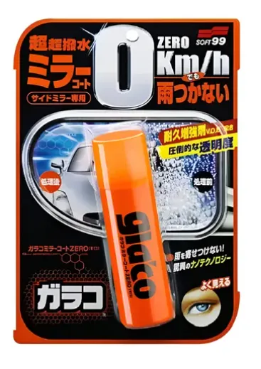 Glaco Zero Soft99 Repelente Água Espelho Retrovisor Câmeraré 40ML