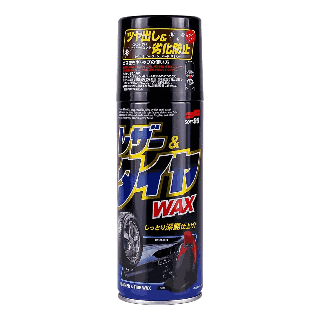 REVITALIZADOR AUTOMOTIVO | LEATHER & TIRE WAX 420ml